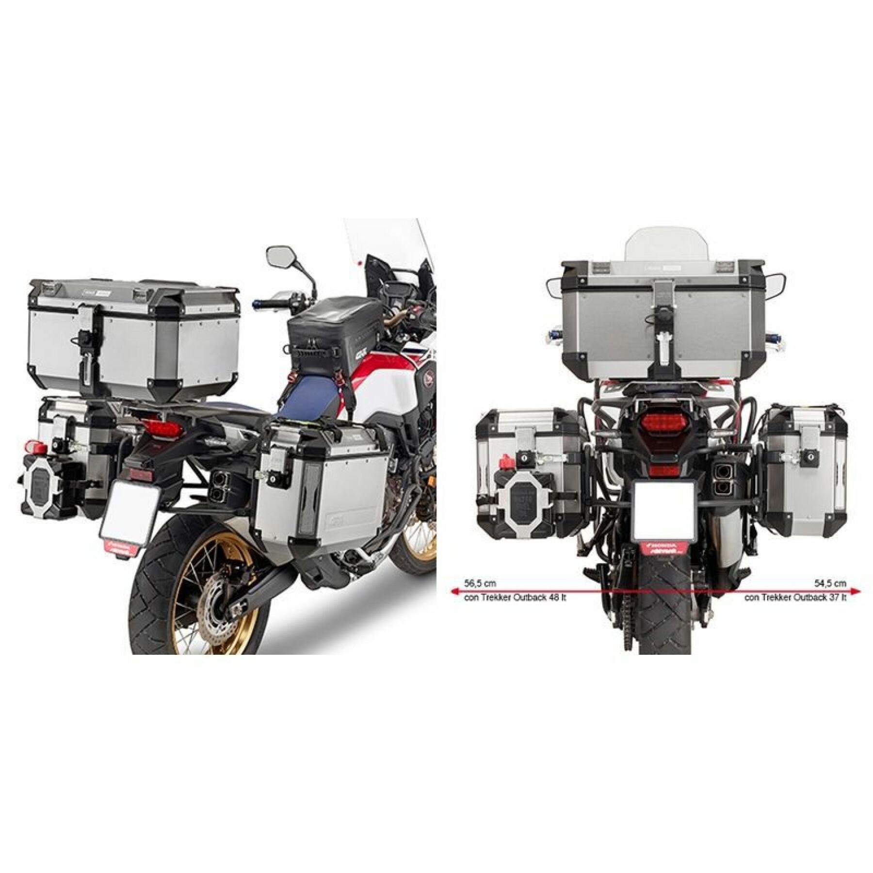 Motorcycle side case support Givi Monokey Cam-Side Honda Crf 1000 L Africa Twin (16 À 17)