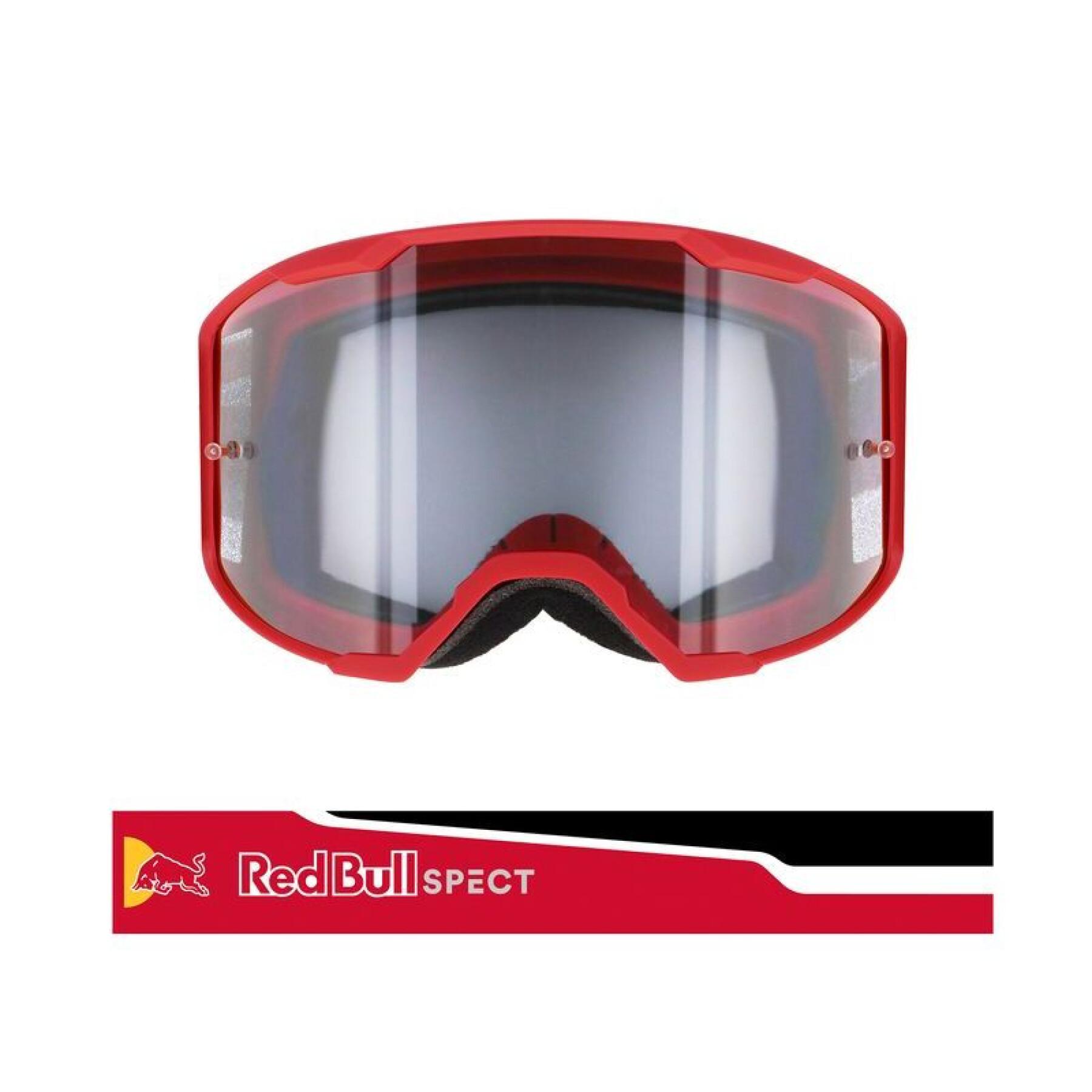 Motorcycle goggles single lens Redbull Spect Eyewear Strive MX