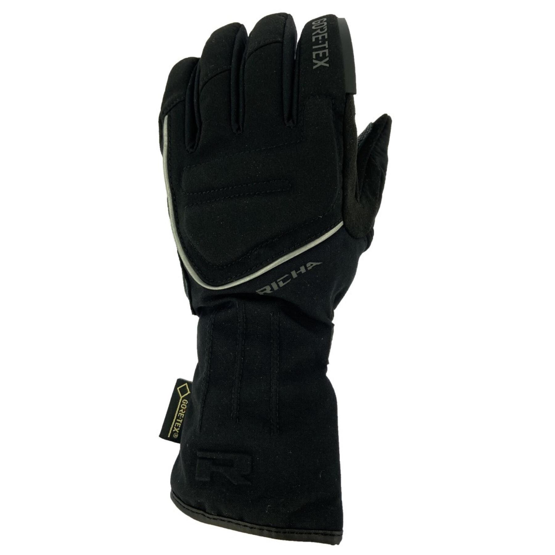 Richa Invader Gore-Tex women's winter motorcycle gloves