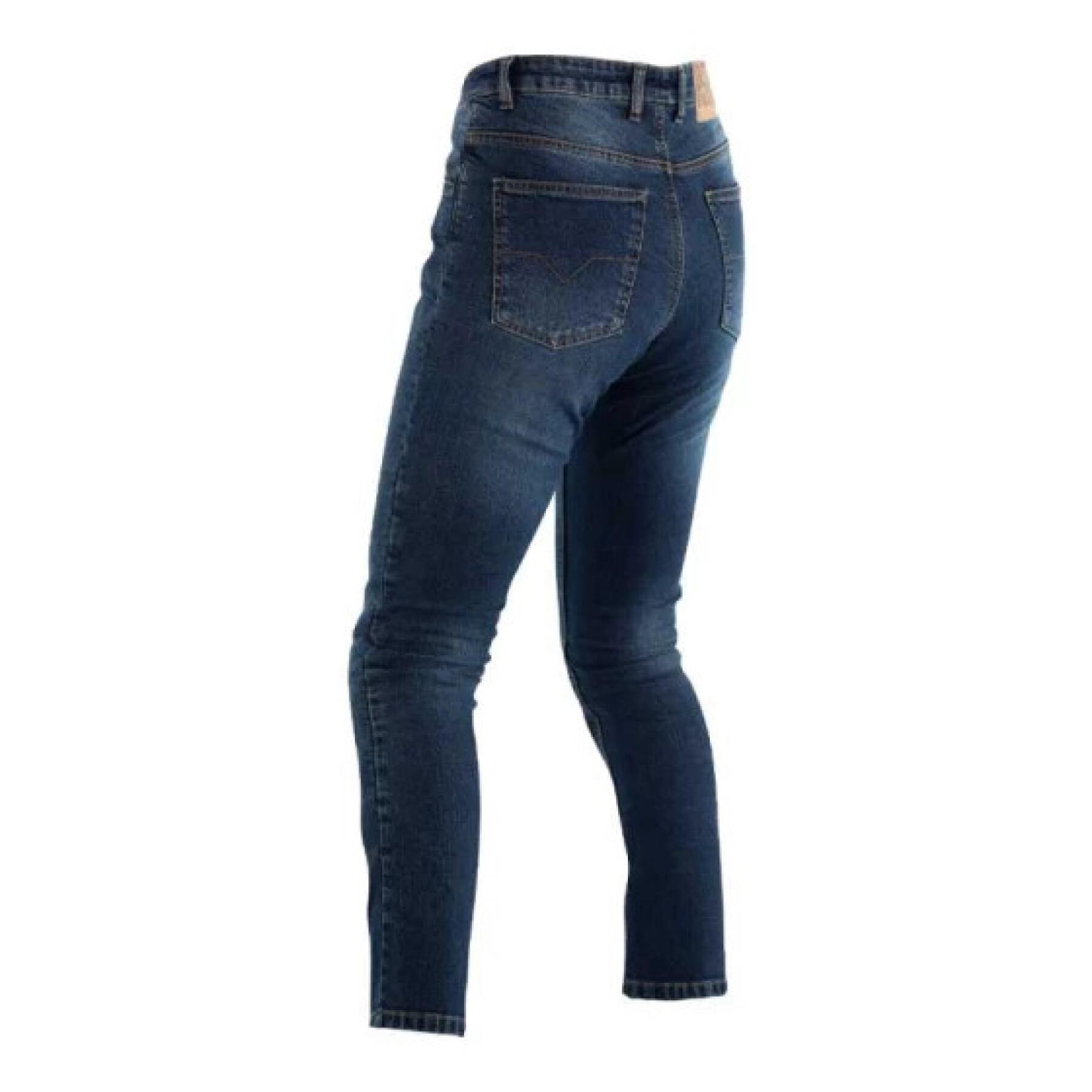 Jeans moto court women's reinforced textile RST Kevlar® Tapered-Fit CE