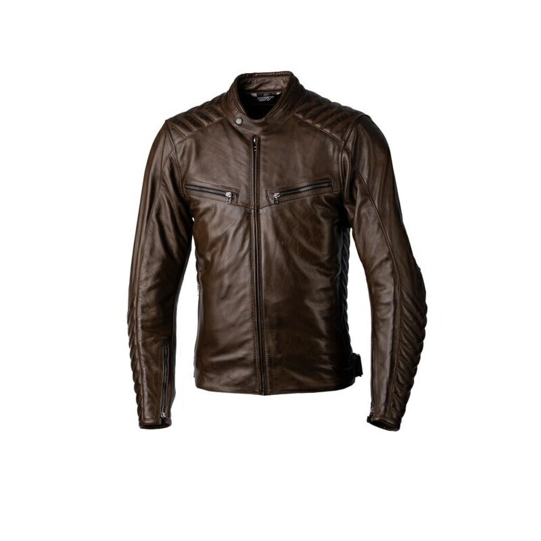 Motorcycle leather jacket RST Roadster 3 CE