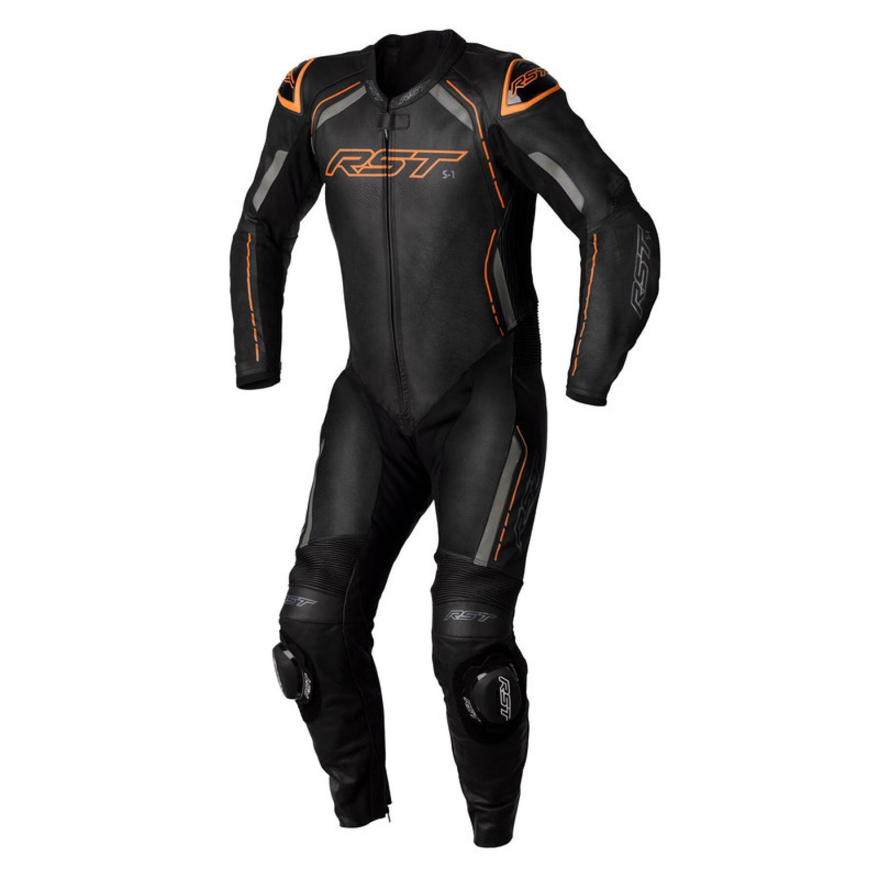 Leather motorcycle suit RST S1 CE