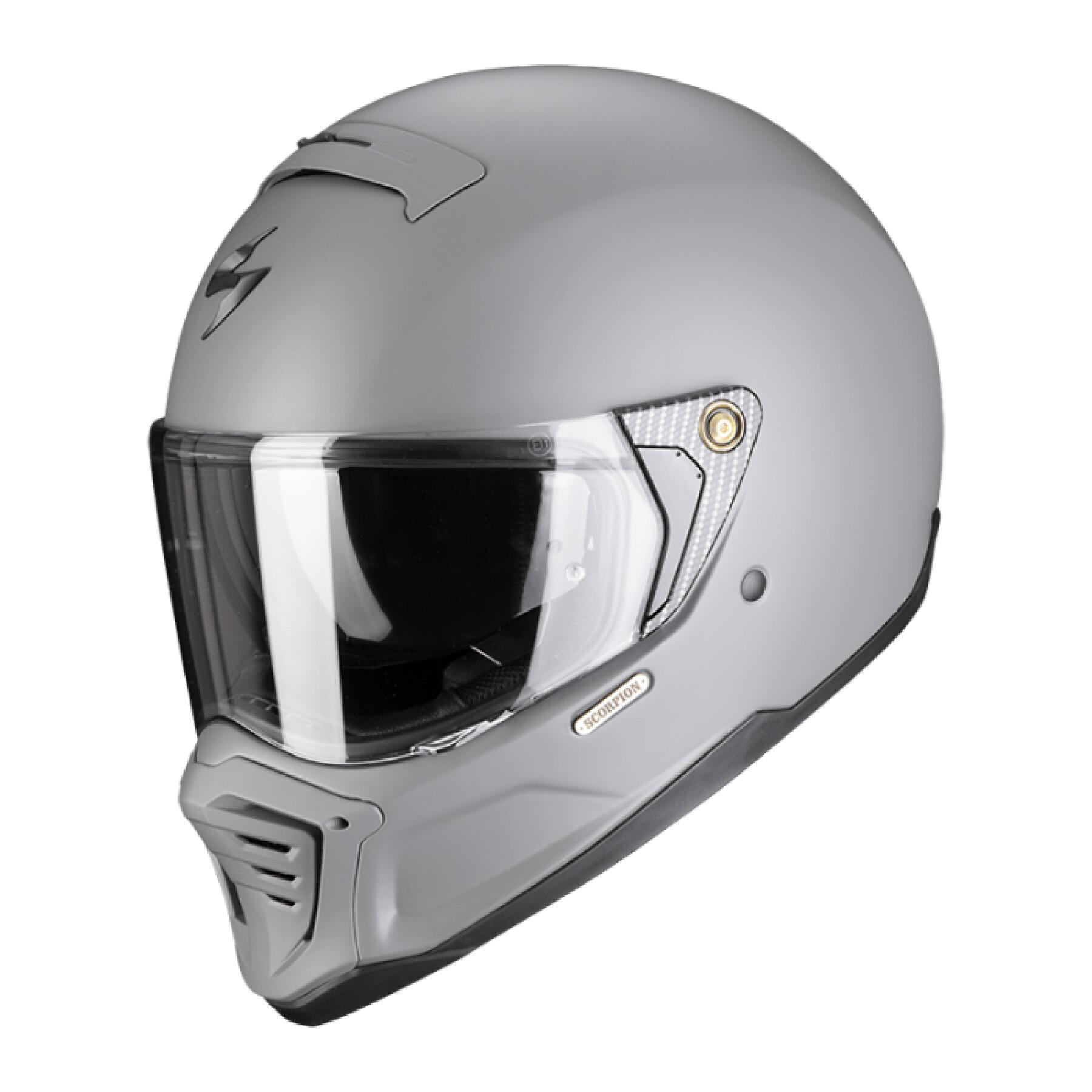 M Medium Solid Matte Black Scorpion EXO HX1 Helmet 