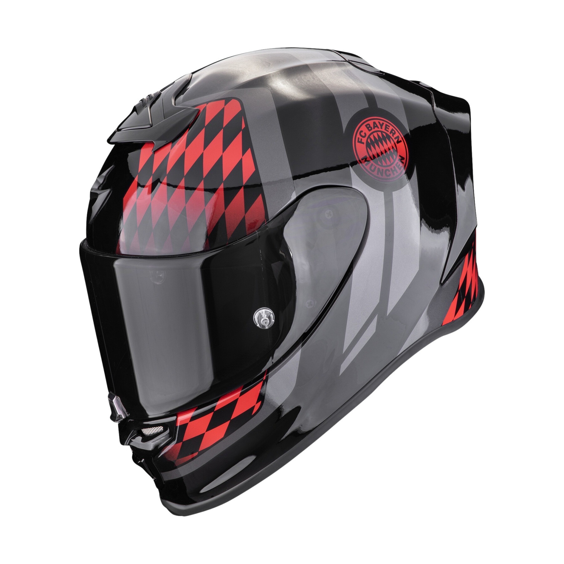 Full face motorcycle helmet Scorpion EXO-R1 EVO AIR FC Bayern