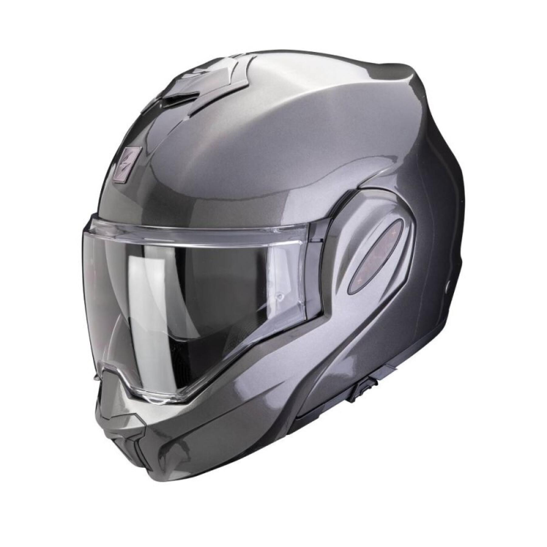 Modular motorcycle helmet Scorpion Exo-tech Evo Pro Solid
