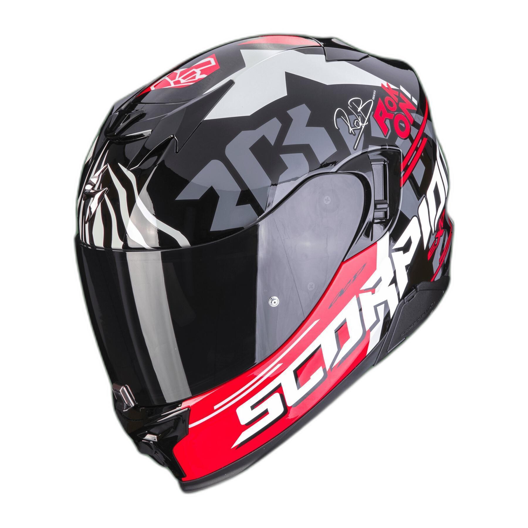 Full face motorcycle helmet Scorpion Exo-520 Evo Air Rok Bagoros ECE 22-06