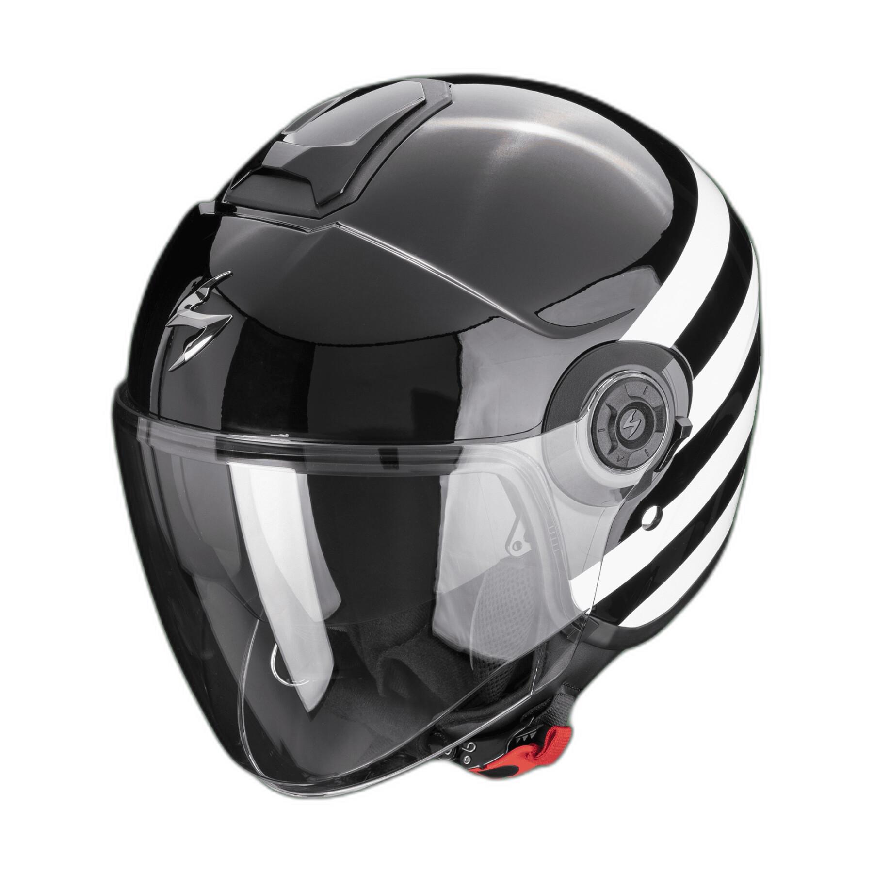 Motorcycle helmet jet Scorpion Exo-city II Bee ECE 22-06