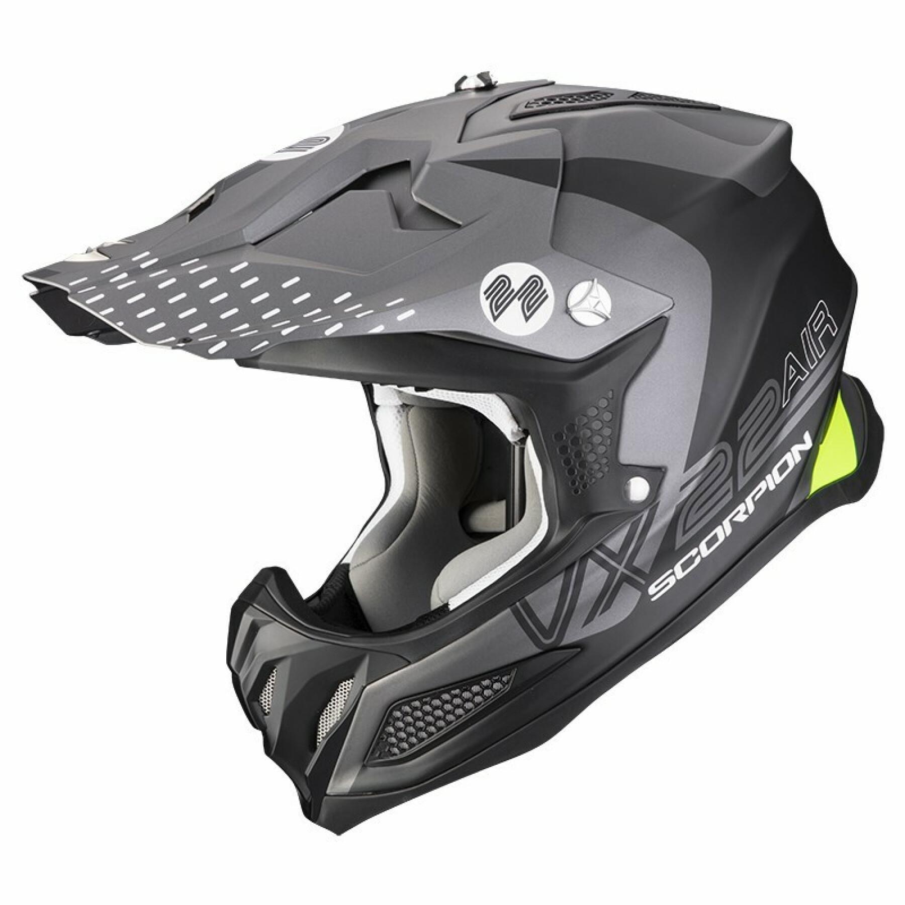 Motorcycle helmet Scorpion Vx-22 Air Ares