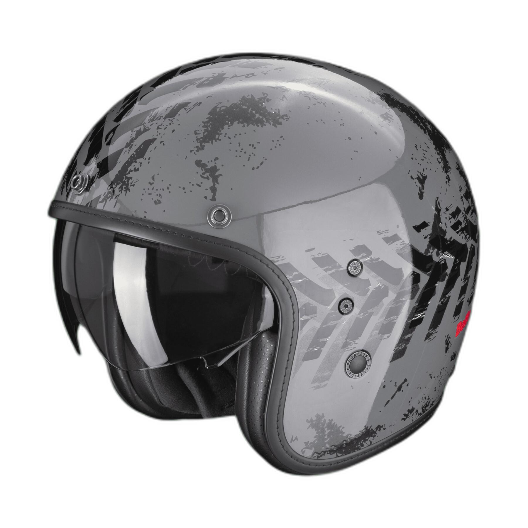 Motorcycle helmet jet Scorpion Belfast Evo Nevada ECE 22-06