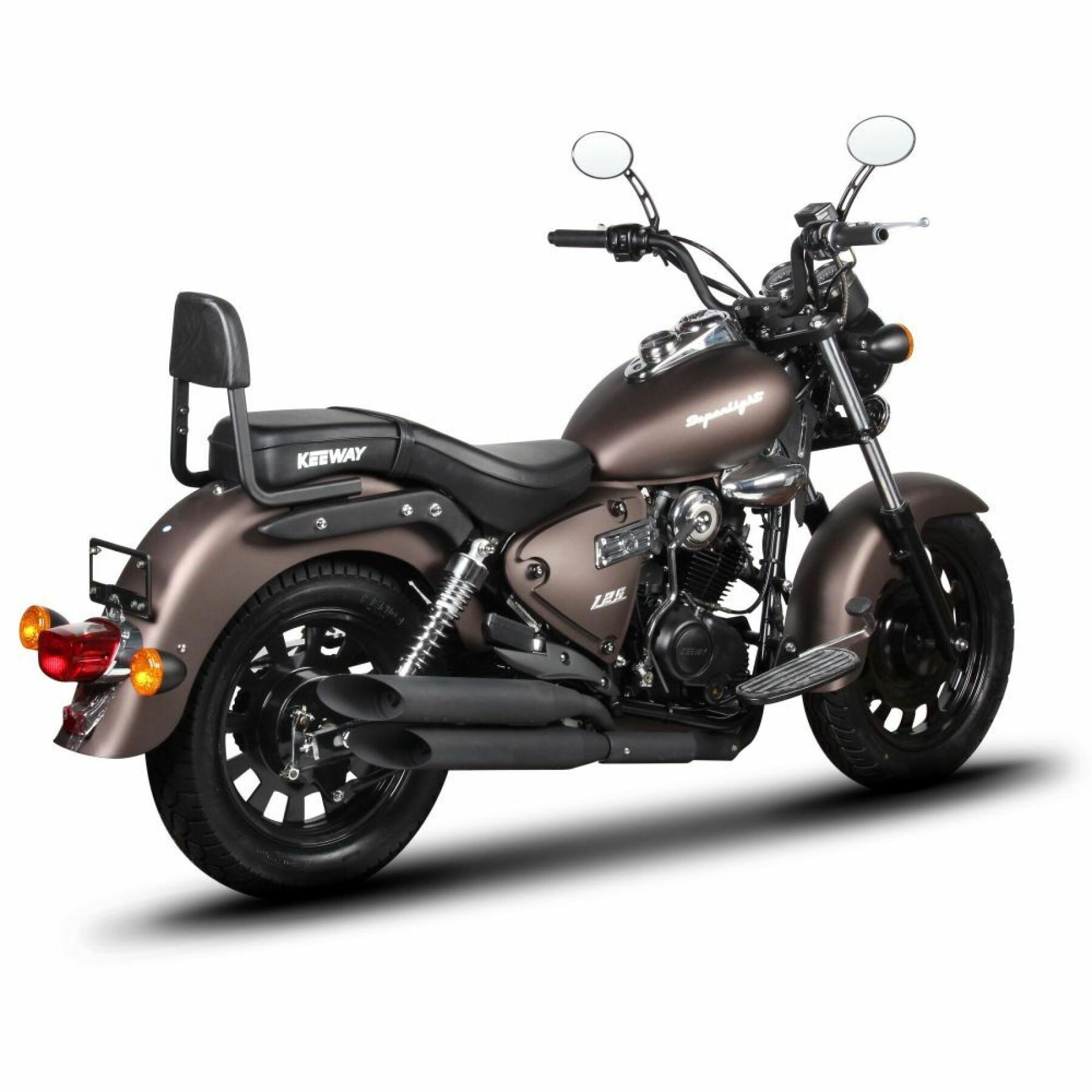 Motorcycle backrest Shad Sissybar Keeway Superlight 125/Blackster 250