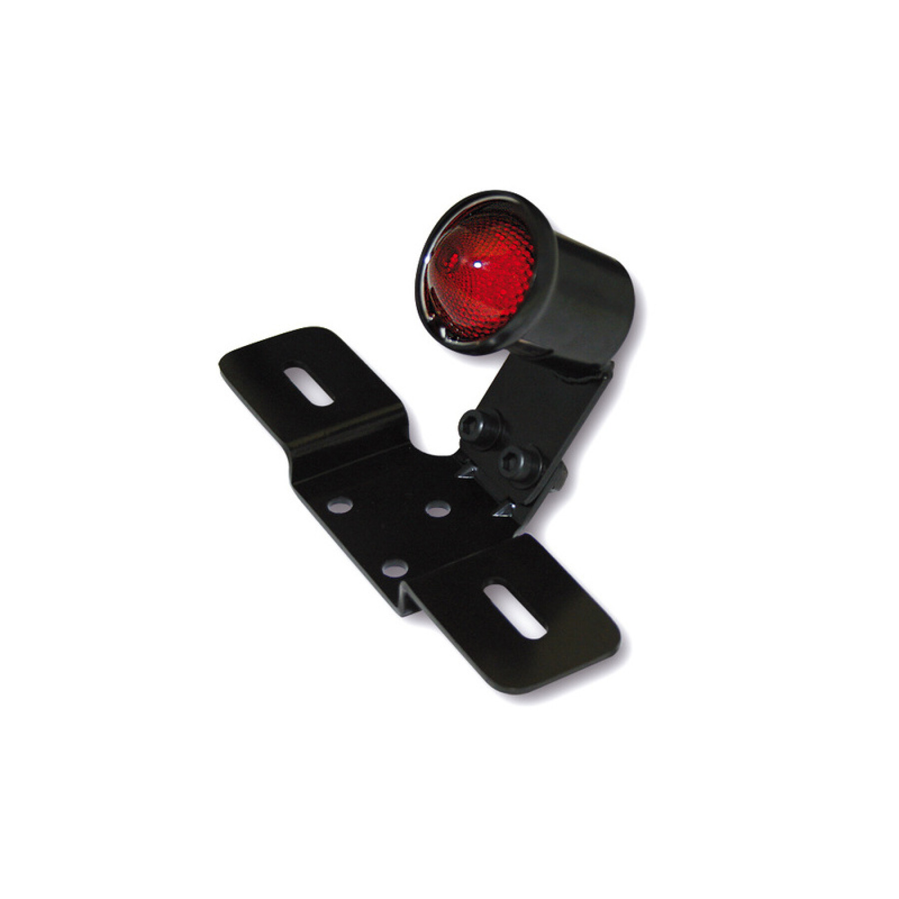 Motorcycle led tail light with license plate holder Shinyo Old School