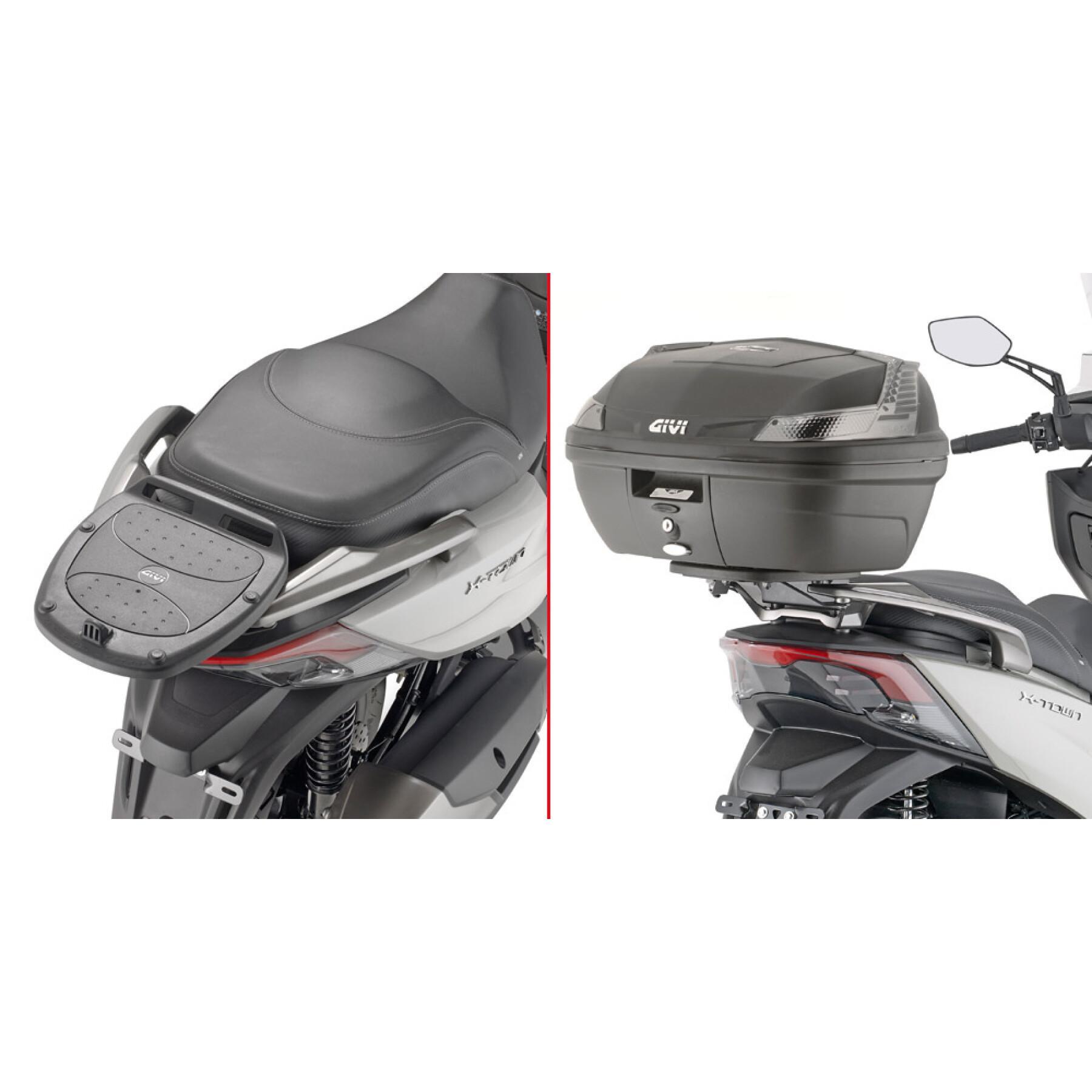 Scooter top case support Givi Monolock Kymco X-Town 125-300 City (20) -  Scooter mounts - Top case - Luggage