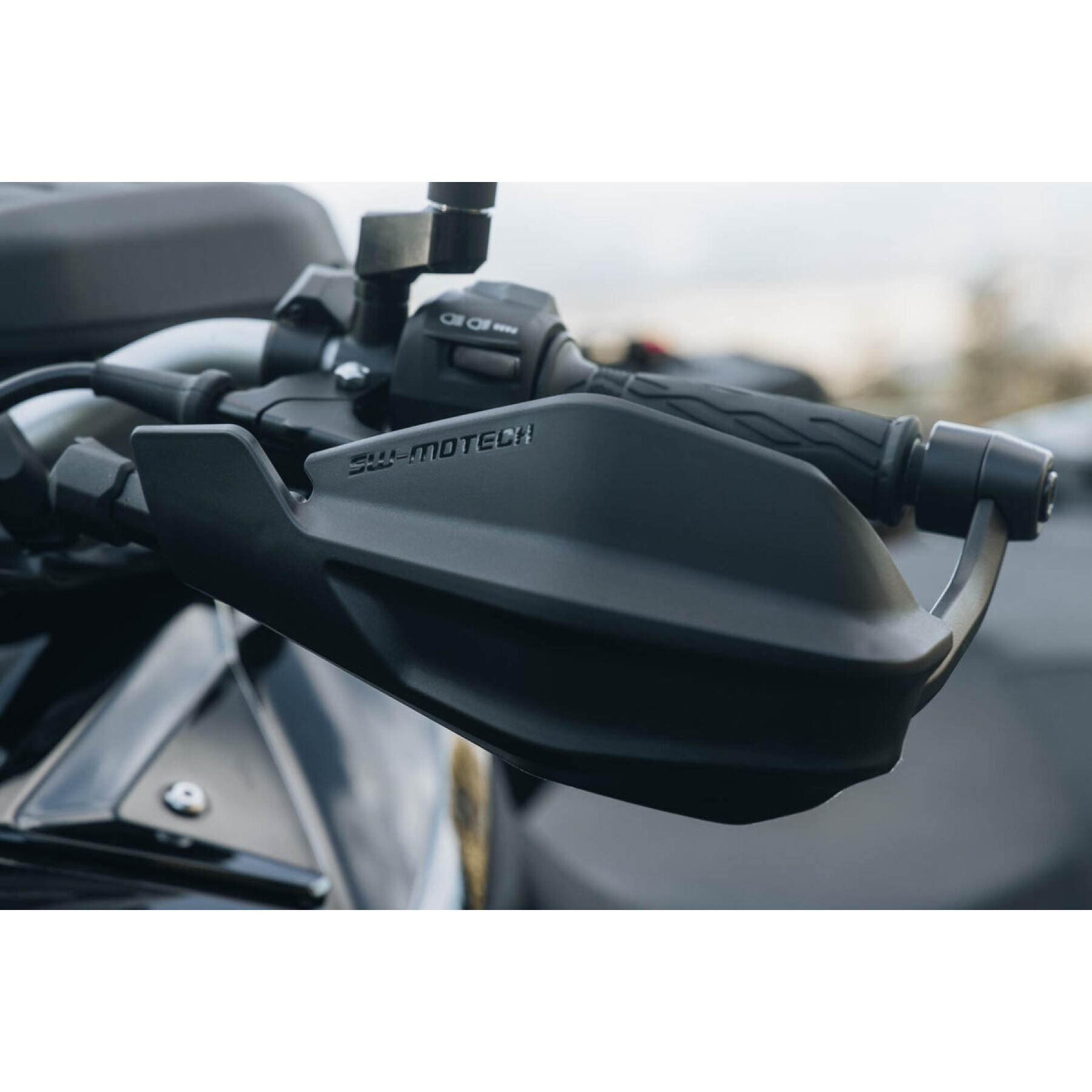 Motorcycle handguard kit for hollow handlebars SW-Motech Adventure