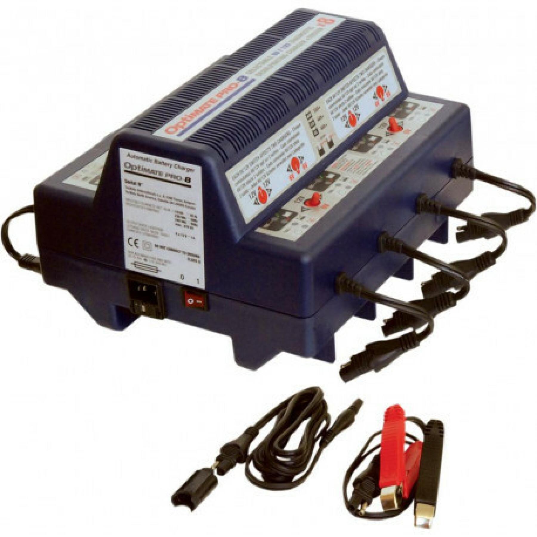 Motorcycle battery charger Tecmate Optimate Pro8