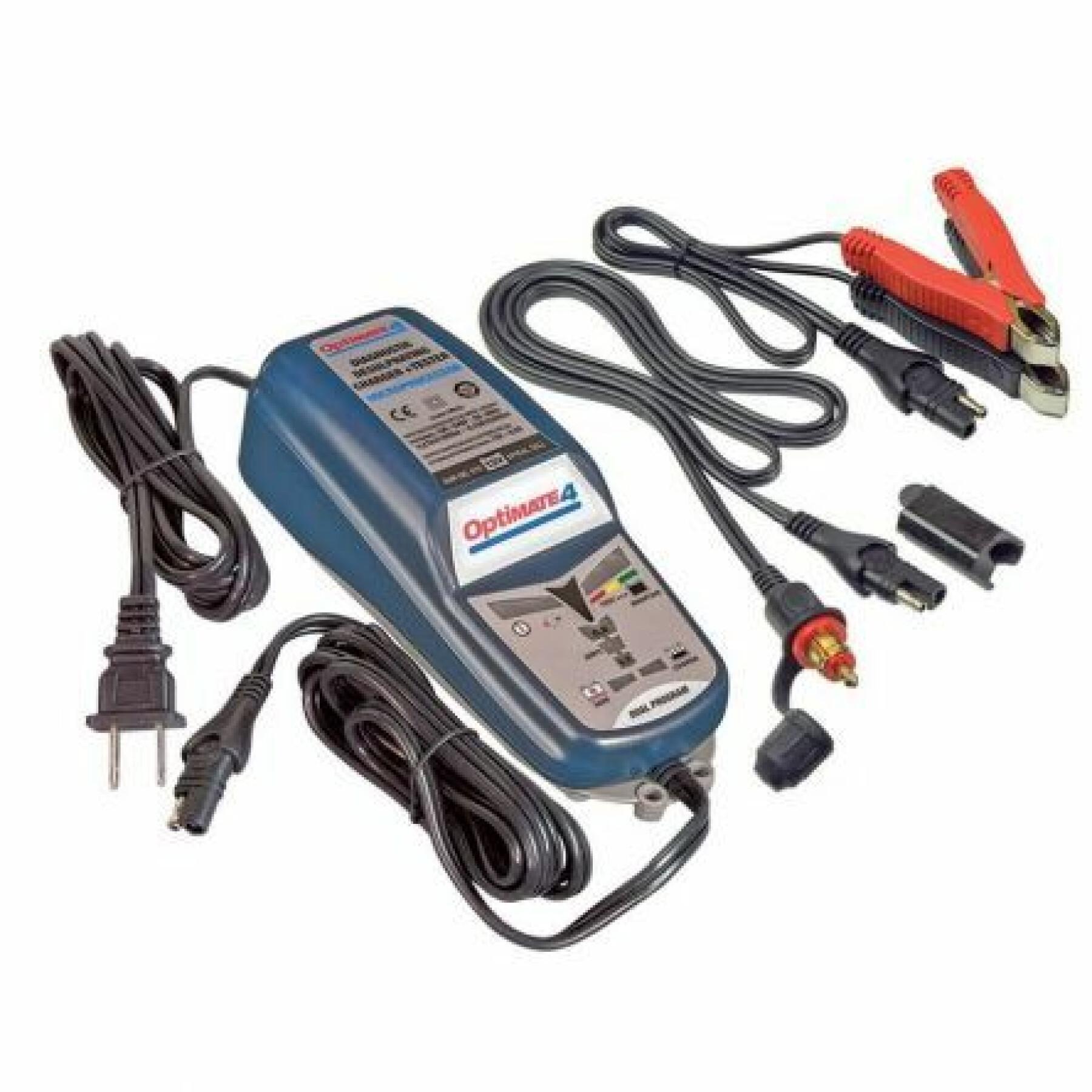 Motorcycle battery charger Tecmate Optimate 4 Canbus
