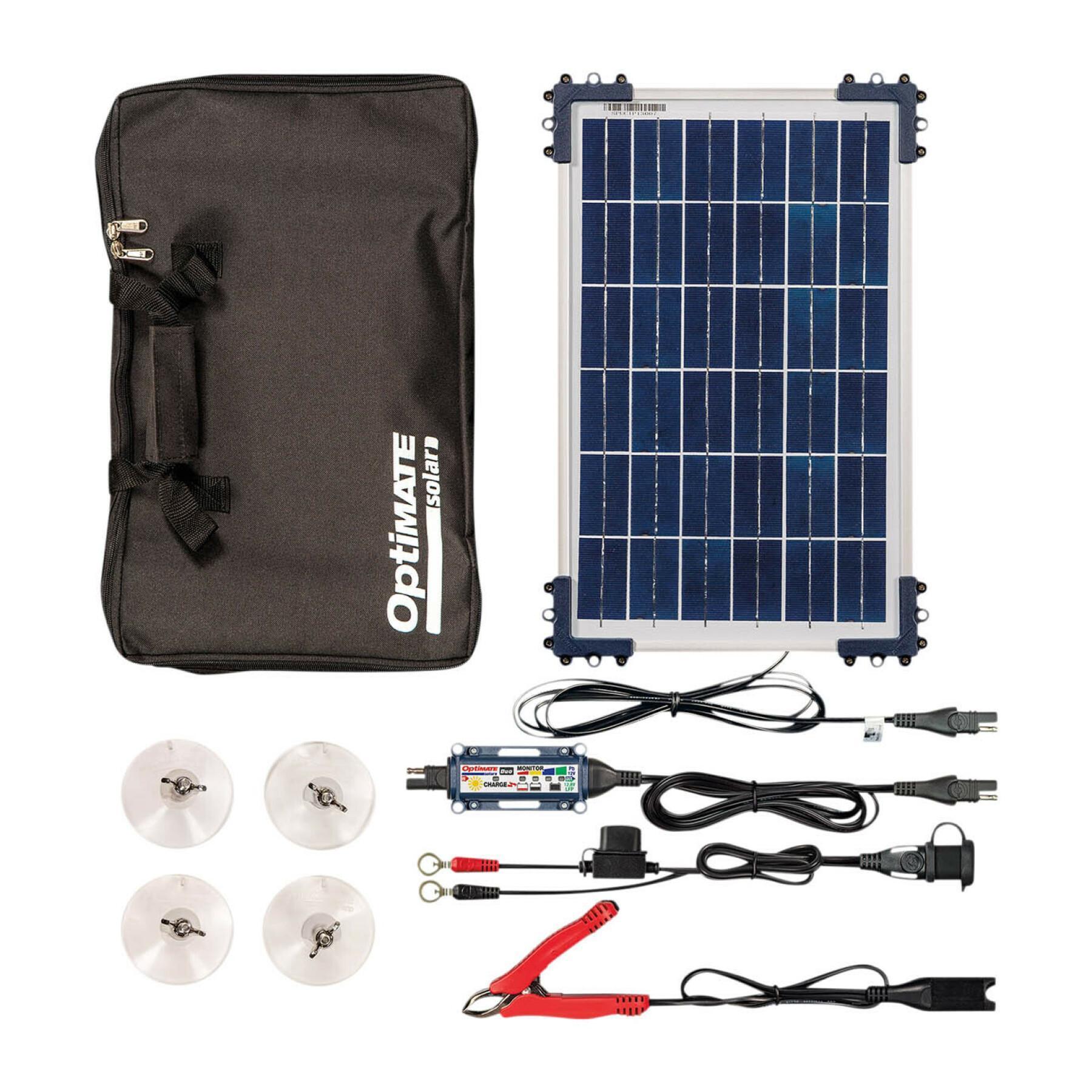 Solar battery charger Tecmate DUO TRVL
