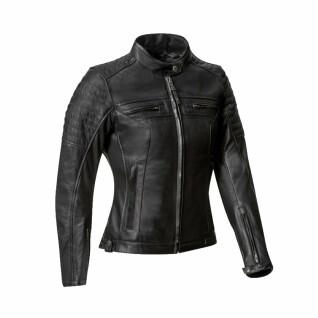 Leather jacket motorcycle woman Ixon torque