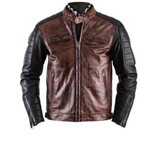 Cuir Moto Gilet Aw-676 cuir gilet rouge patrouille veste leather vest en cuir 