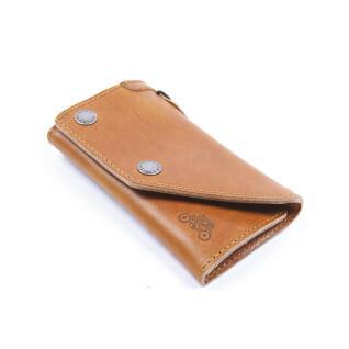 Leather motorcycle wallet Helstons