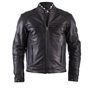 Plain leather motorcycle jacket Helstons trust