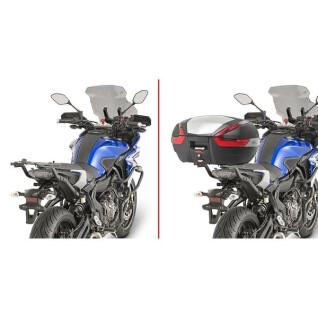 Motorcycle top case support Givi Monokey ou Monolock Yamaha 700 Tracer (20)