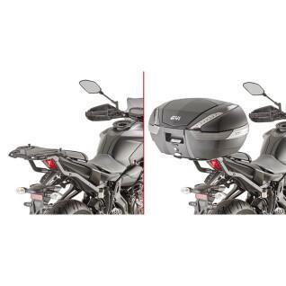 Motorcycle top case support Givi Monokey ou Monolock Yamaha MT-07 (18 à 20)
