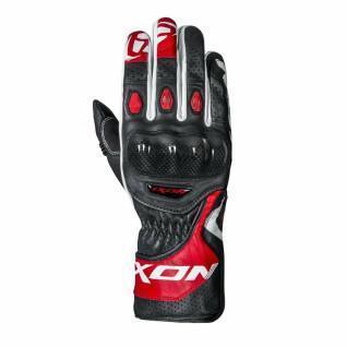 Summer leather motorcycle gloves Ixon rs circuit r