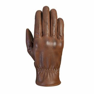 Summer leather motorcycle gloves Ixon rs nizo air