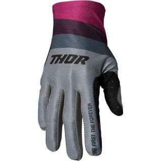 Motorcycle cross gloves Thor intense assist react