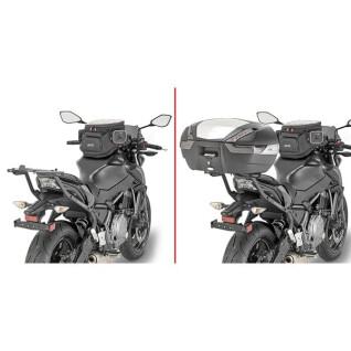 Motorcycle top case support Givi Monokey ou Monolock Kawasaki Z 650 (17 à 20)