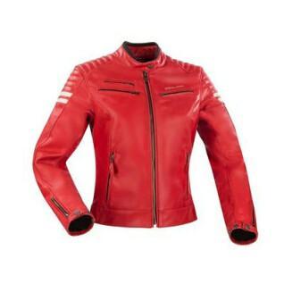 Leather jacket motorcycle woman Segura funky