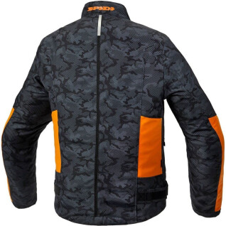 Hoodless motorcycle jacket Spidi solar h2out