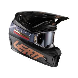 Motorcycle helmet with goggles Leatt 9.5 V22