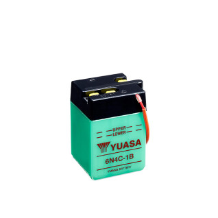 Motorcycle battery Yuasa 6N4C-1B