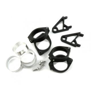Motorcycle headlight clamps Highsider CNC set XS