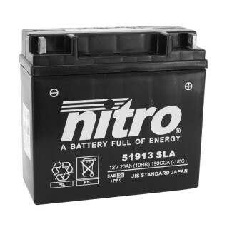 Battery Nitro 51913 Sla 12v 20 Ah