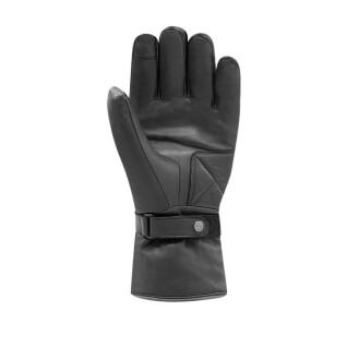 Winter leather motorcycle gloves Racer gore-tex