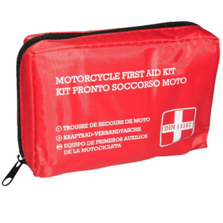 First-aid kit to be stored in helmet box P2R