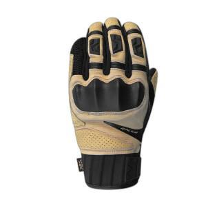 Summer leather motorcycle gloves Racer Spandex