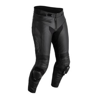 Women's long leather motorcycle pants RST Sabre CE