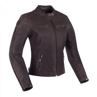 Leather jacket motorcycle woman Segura devon