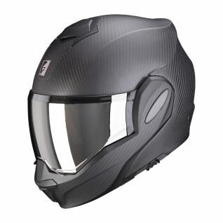 Modular motorcycle helmet Scorpion Exo-Tech Evo Carbon Solid ECE 22-06