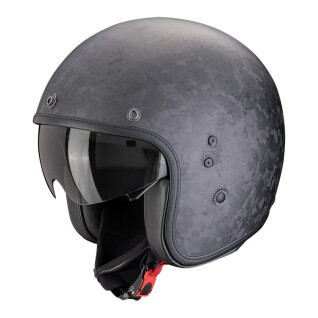 Jet motorcycle helmet Scorpion Belfast Evo Onyx Carbon Solid