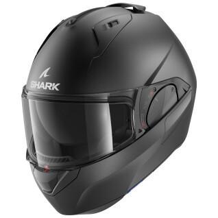 Modular motorcycle helmet Shark Evo Es Blank Mat Gun Metal Mat