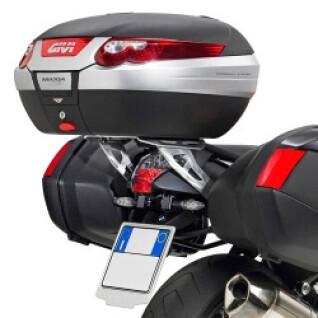 Aluminium motorcycle top case support Givi Monokey Bmw K 1200 R (05 à 08)/K 1300 R (09 à 16)