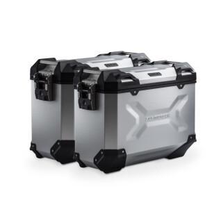 Aluminum motorcycle side case kit SW-Motech Trax ADV Honda XL750 Transalp (22-)