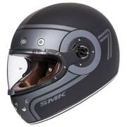 Full face motorcycle helmet SMK retro seven