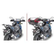 Motorcycle top case support Givi Monokey ou Monolock Suzuki GSX 750 S (17 à 20)