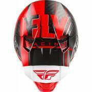 Motorcycle helmet Fly Racing Formula Vector