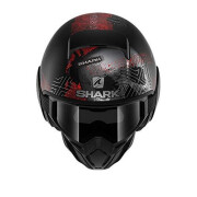 Jet motorcycle helmet Shark street drak krull